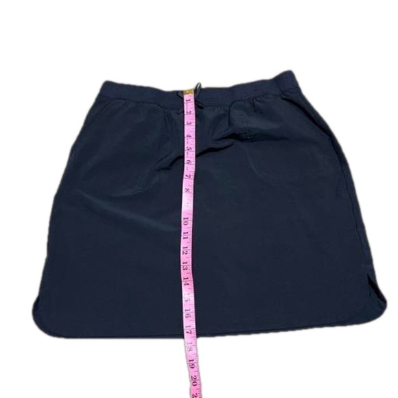 Nautica School Uniform Scooter Skirt Shorts Navy Pockets Plus Girls Size 16.5 - Picture 12 of 16